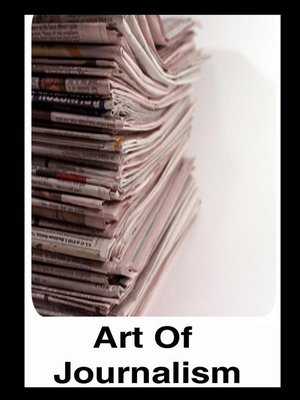 cover image of Art of Journalism